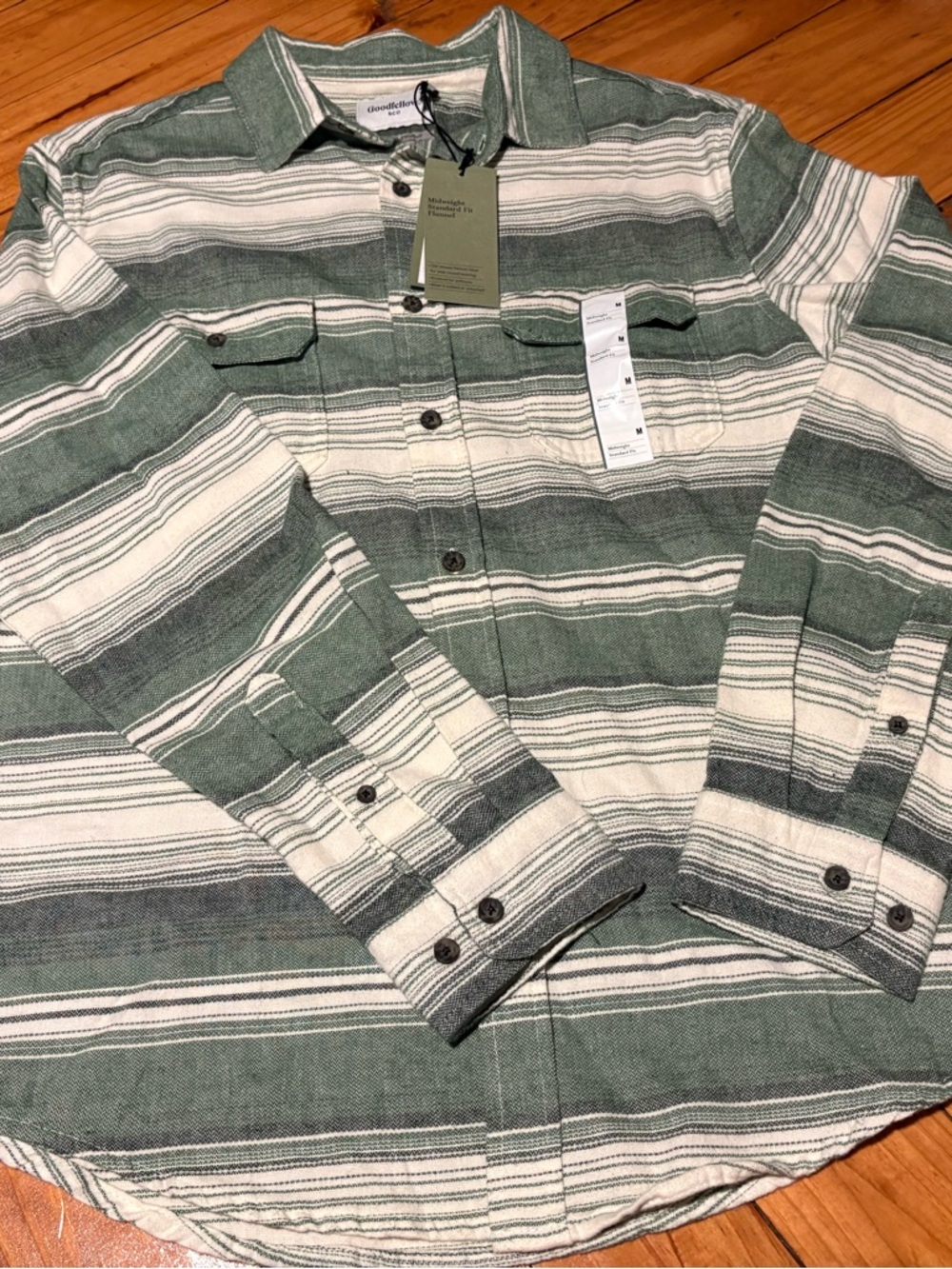 Goodfellow & Co. Men’s Flannel Shirt Medium NWT